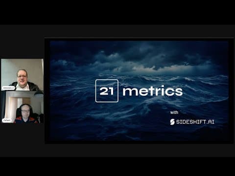 21metrics Wrap-Up: Will Bitcoin&#39;s Correction Continue?