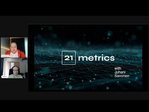 21metrics with Juhani Savonen: Late Cycle?