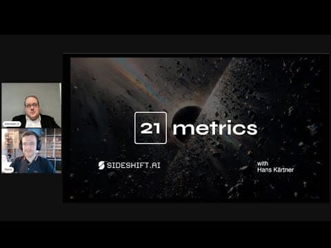 21metrics Podcast with Hans Kärtner: Altseason in Q4?